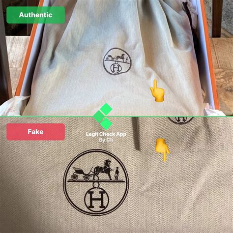 how to spot fake hermes dust bag|authentic hermes bags.